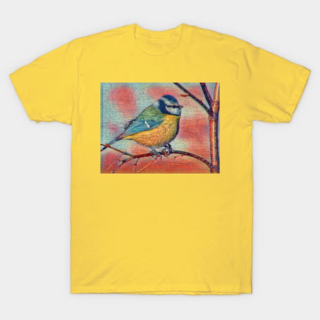 The Tomtit T-Shirt by Evgeniya